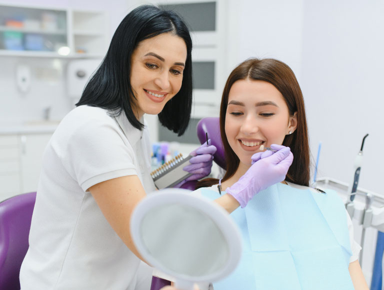 Dental Veneers — 123 iSmile Modesto CA